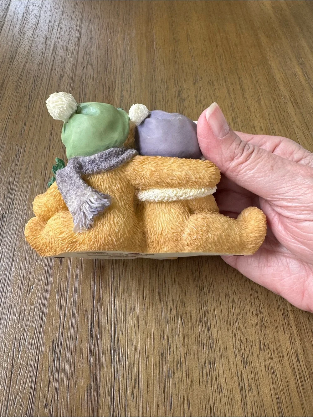 Cherished Teddies Christmas Figurine!